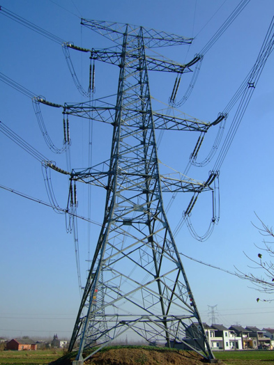 電力鐵塔-500kv雙回路耐張角鋼塔